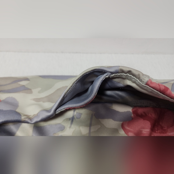 RBX CROP WOMEN'S YOGA LEGGINGS, SIZE MEDIUM, FLORAL - Picture 4 of 10